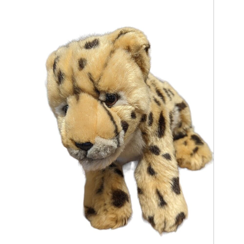 SOS Save Our Space Plush Lion Leopard Cheetah Big Cat Stuffed 2012 Leosco